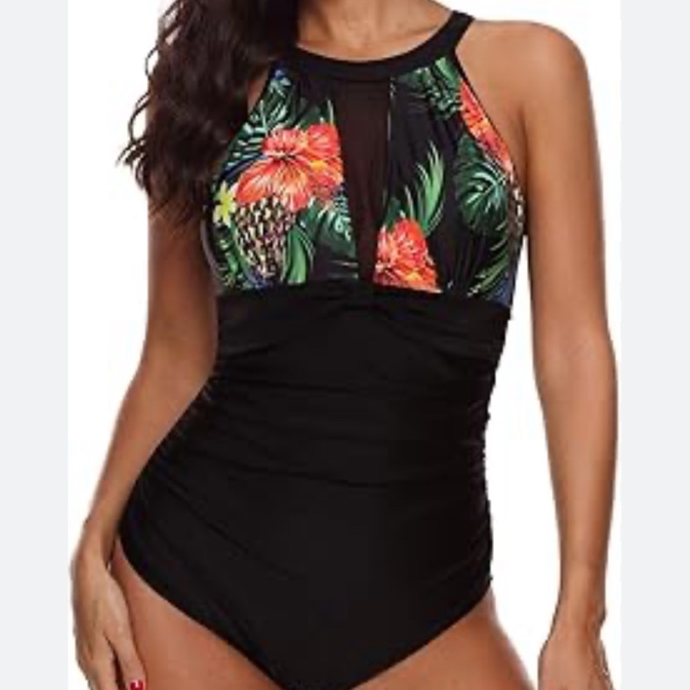 🆕 12Crazy one piece swimsuit large
